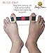 BodyMoves Bunion Corrector 12-Piece Set with Reusable hot and Cold Gel Pack Big Toe Orthopedic Splint for Pain Relief, Hallux valgus Turf Toe Tailors Bunion Hammer Toe Straightener