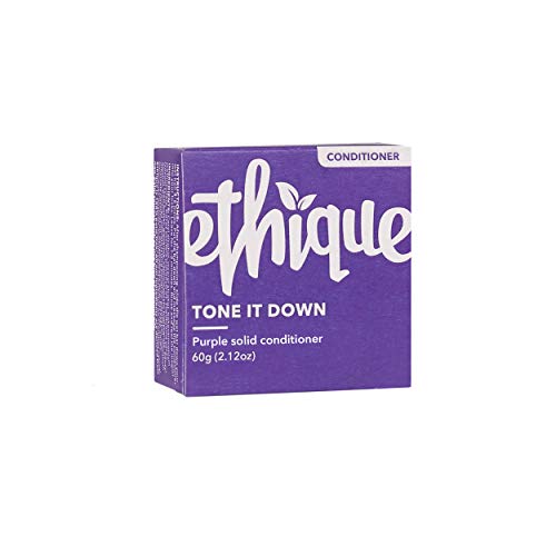 Ethique Eco-Friendly Purple Conditioner Bar for Blondes & Silver Hair, Tone It Down - Sustainable Na - //medicalbooks.filipinodoctors.org