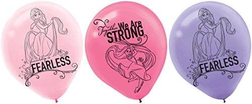 Tangled 12 Latex Balloons (6 Count)