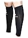 CompressionZ Calf Compression Sleeves for Men & Women - Leg Sleeves Shin Splint Firm Support - Footless Compression Socks for Varicose Vein Pain Relief - Black OG, 20