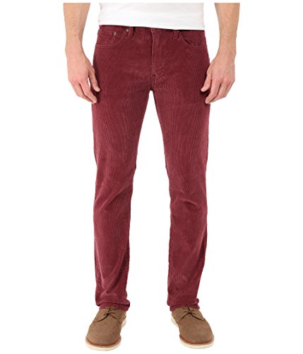 Levi's Men's 511 Slim Fit Cord, Merlot/Corduroy, 32 30