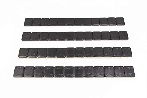 Accretion 1/4 Oz Black Lead Free Adhesive Backed Wheel Weights (12 Oz Pack)