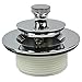 DANCO Universal Lift and Turn Bath Drain Trim Kit with Overflow Plate, Chrome (88966)