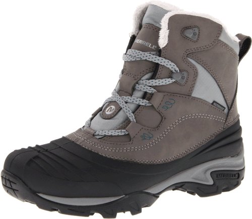 Merrell Women's Snowbound Mid Waterproof Winter Boot,Charcoal,9.5 M US