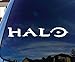 Halo Logo Car Window Vinyl Decal Sticker 8" Wide