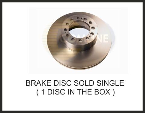 Man 25.255 Mnlc, Mnllc, Mnlrc 6.9 Front Brake Disc Single Year 10/2000-> Slq