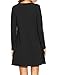Haola Women's Fall Shoulder Off Long Sleeve T-shirt Dress Basic Shift Dress