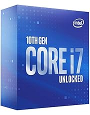 Intel Core i7-10700K Desktop Processor 8 Cores up to 5.1 GHz Unlocked  LGA1200 (Intel 400 Series Chipset) 125W (BX8070110700K)
