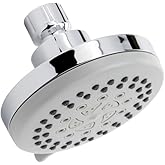 KEENEY K702CP Shower Head, 3.90", Polished Chrome Finish