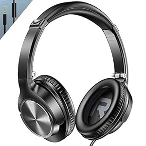 Vogek-Over-Ear-Headphones-with-Microphone-Wired-Foldable-Headsets-with-Deep-Bass-Noise-Isolating-15M-Tangle-Free-Cord-and-Comfortable-Earpads-for-Smartphone-Laptop-Computer-Chromebook-Zoom Vogek Over Ear Headphones with Microphone, Wired Foldable Headsets with Deep Bass, Noise Isolating, 1.5M Tangle Free…