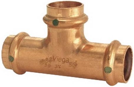 ViegaPropress, 77402, ProPress Tee, 3/4" x 3/4" x 1/2"
