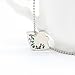 BESTOYARD Friendship Necklace Best Friends Forever Necklace Engraved Puzzle Friendship Pendant Necklaces Set Silver