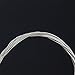 Oud Strings, Nylon Silver Plated Copper Alloy Clear Normal Tension Oud Strings Set Replacement Accessory (12 strings)
