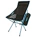 G4Free Lightweight Portable Camping Chair Outdoor Folding Backpacking High Back Camp Lounge Chairs with Headrest for Sports Picnic Beach Hiking Fishing