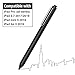 MoKo Active Stylus Pen Fit with Apple iPad, High Sensitivity Rechargeable Pencil Capacitive Digital Pen Compatible with iPad Pro 9.7/10.5/11/12.9,iPad mini 5/iPad Air 3 2019,iPad 9.7 2017/2018 - Black