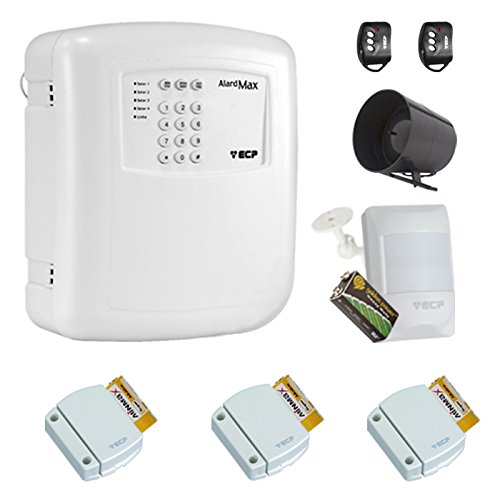 Kit Alarme Sem Fio Ecp Fit 4 Sensores