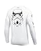 Under Armour Men's Star Wars Trooper Long Sleeve T-Shirt, White/Black, X-Large