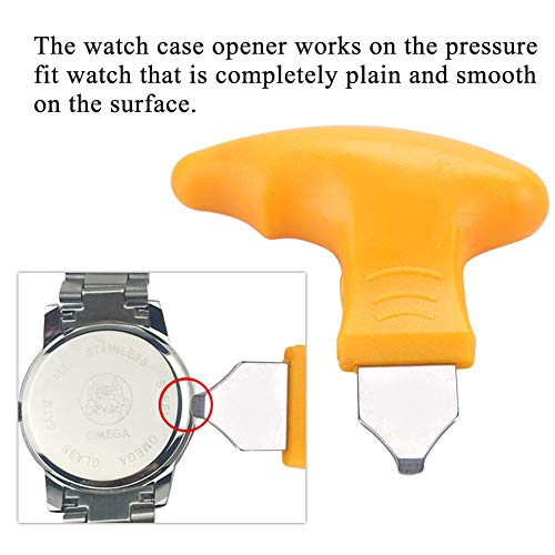 Vruping Watch Back Case Opener, Watchmaker Watch Battery Removal Change Jewelers Remover Watch Pry Repair Tool Knife Watchmaker Repair Tool - Thumbnail 7
