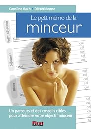 Le  petit mémo de la minceur