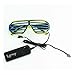 LERWAY EL Wire Light Up Glasses, LED Shutter Glow Glasses for Rave 80s Birthday Neon Blacklight Party