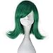 Miss U Hair Girl Adult Synthetic Short Wavy Green Hair Anime Cosplay Costume Wig C282