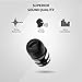 Rowkin Micro Touch Control True Wireless Earbuds Headphones: 15+ Hours Bluetooth 5 Smallest Mini Earphones & Charging Case. Deep Bass Sound Headset, Mic & Noise Reduction (Mini+ Black)