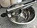Stainless Steel Potato Ricer by White Ladle - Useful as Fruit Juicer, Baby Food Press and Cauliflower Puree - Commercial, Large Capacity and Heavy Duty - Silicone Handles for Comfort - Dishwasher Safe