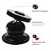 Caseco Core 360 Magnetic Car Mount Phone Holder - Worlds Smallest Universal Car Smartphone Holder - Installs On Any Flat Surface - Full Rotation - Compact, Sleek Design With Heavy Duty Magnet and Adhesive