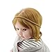 100Pcs Premium Quality Nylon Nude Headbands - Durable Hair Ties Holders for Heavy and Thick Hair - Super Soft and Stretchy for Newborns,Babies-Perfect for DIY/Craft/Hobby/Jumbo