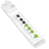 TrickleStar Advanced 7 Outlet Energy Saving PowerStrip and Surge Protector, 2160 Joules, 4 Foot Cord