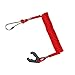 STONCEL Safety Boat Motor Outboard Kill Switch Key Lanyard Ignition Red