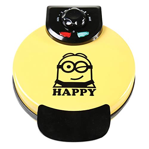 Minions Waffle Maker Electric Waffle Iron Kitchen Appliance "Dave