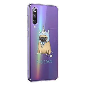 Oihxse beschermhoes voor OnePlus 6T, van zachte siliconen, TPU, bumper hybride [Ultra Slim] [krasbestendig] hond, motief…