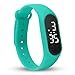 Yunanwa 10 Pack Upgraded White LED Touch Screen Jelly Gel Silicon Bracelet Wrist Watches Band Sports Set