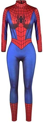 Adult Wowens Sexy Jumpsuit Halloween Cosplay Costume 3D Print Bodysuit Romper Onesies