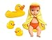 Just Play Waterbabies Bath Time Fun Duckie Baby Doll