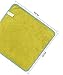 SINLAND All-purpose Microfiber Cleaning Cloths Wiping Highly Absorbent & Lint Free Dusting Rags for Home and Kitchen 12Inchx12Inch Chartreuse 6 Pack