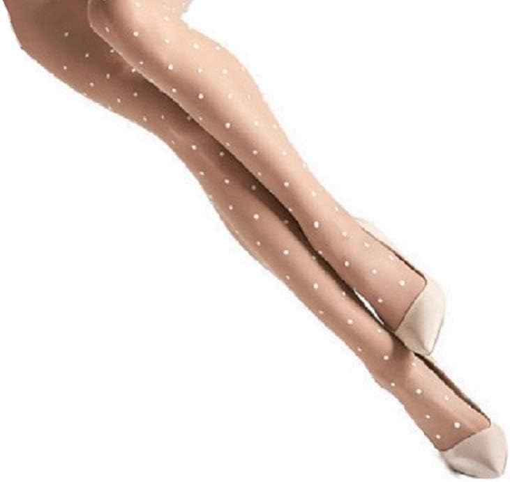 Marilyn Designer Hosiery w/Polka Dot Pantyhose