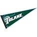 College Flags & Banners Co. Tulane Green Wave Pennant Full Size Felt