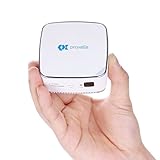 Pico Projector, Mini Size, Fits in your pocket, Completely Wireless with 10-80" HD Display, 200-270 Minute Battery Life.