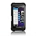 32ndShock Proof Defender Heavy Duty Tough case Cover for BlackBerry Z10 + Screen Protector, Cleaning Cloth and Touch Stylus - Black