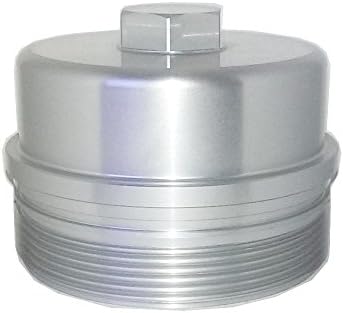 Aluminum Fuel Filter Cap Silver For 2008-2010 Ford 6.4L Powerstroke Diesel