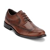Dockers Men's Moritz Wingtip,Dark Tan,10 M US