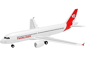 XFLY-MODEL Twinliner Twin 40mm EDF RC Airplane RC Airliner PNP (Transmitter, Receiver or Battery not Included) (Red)