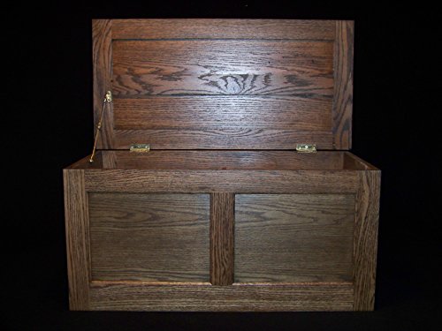 Oak Shaker Style Hope Chest/Trunk Gift with Cedar Lining
