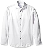Calvin Klein Boys' Ombre Weft Stripe Long Sleeve Shirt