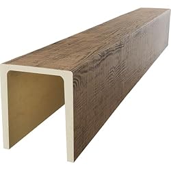 Ekena Millwork 5 1/2"W x 5 1/2"H x 96"L 3-Sided