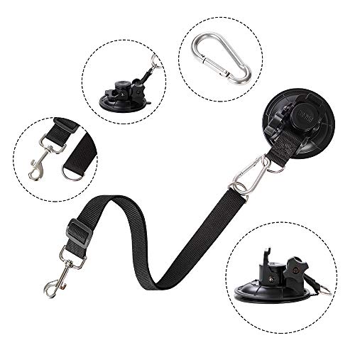 Portable Dog Bathing Restraint,Pet Grooming Suction Cup, Pets Shower Tether Straps , Any Size