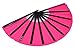 Amajiji Large Folding Fan Rave Fan Popping Fans for Line Dancing Clacking Fans for Boots On The Ground Dance,Party,Decoration,Festival