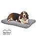 Plush Dog Bed | Ombre Swirl Dog Bed & Cat Bed | Gray 35L x 23W x 2H Inches for Med. / Large Dog Breeds primary